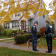 Police prepare for a long and spooky night.